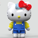 Illustration for article titled Hello Kitty in Super Robot Form